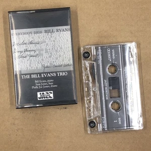 BILL EVANS TRIO Cassette Tape Jazz EVERYBODY DIGS BILL EVANS HERITAGE REISSUE - Imagen 1 de 6