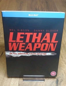 Lethal Weapon Collection 1-4 Blu-Ray Boxset Films Movies Action Free UK Postage - Picture 1 of 8