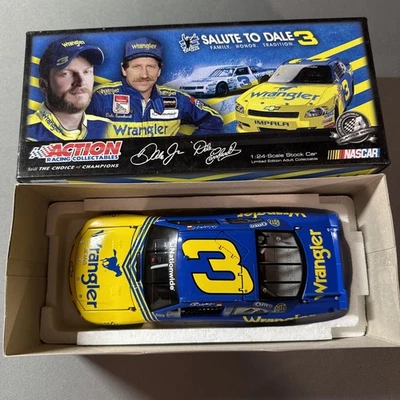 Dale Earnhardt Jr. #3 Wrangler Salute To Dale 2010 1/24 Nascar Die Cast - Image 1 of 4