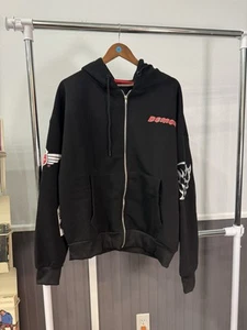 Dodge Demon SRT Official Zip Hoodie Large Men Embroidered Logo NWT Limited Ed - Picture 1 of 14