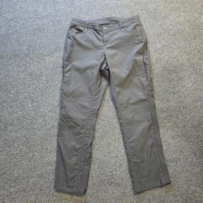Kuhl Pants Womens Size 12 Short Gray Hiking Outdoors Straight Leg Camp Pockets - Image 1 of 4
