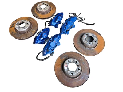 14-20 BMW F22 F23 M235I M240I PINZAS FRENO DELANTERAS TRASERAS ROTORES BREMBO AZUL OEM Foto 1 de 4