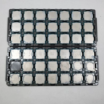 LOT OF 41 Intel Core i3-7100T/8100T/7100/8100 Desktop CPU Processor - Image 1 of 4