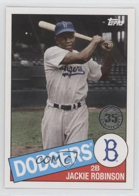 2020 Topps 1985 Topps Baseball Jackie Robinson #85-22 HOF - Image 1 of 2