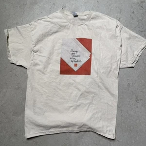 Gildan ‘Always Get Dessert’ Graphic Tee XL Vintage McDonald - Picture 1 of 4