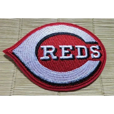 Cincinnati Reds MLB Baseball Embroidery Patch Red & White Used - Image 1 of 4