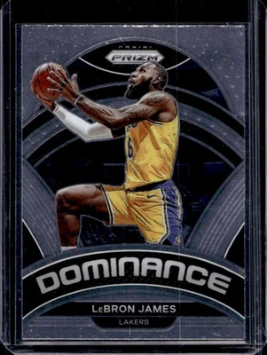2022-23 Prizm LeBron James Dominance #24 Lakers - Image 1 of 2