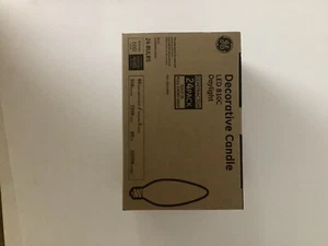 GE 24-Pack Decorative Candle LED B10C Daylight Light Bulbs - Picture 1 of 2