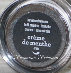 bareMinerals Eye Color/Shadow/Glimmer/Glimpse .28g - CREME DE MENTHE - Picture 1 of 1