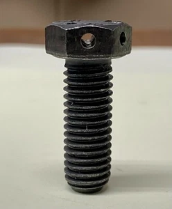 (37) 1/2-13 x 1-1/4 Grado 8 Cabeza Hexagonal Tapa Tornillo Perforado para Alambre Dos Orificios Perno - Imagen 1 de 4