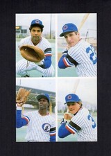 #4 COLUMBUS CLIPPERS CATCHERS~OUTFIELDERS|1986 TCMA Stars of the Future postcard