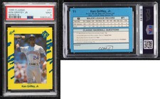 1990 Classic Update Yellow Travel Edition Ken Griffey Jr #T1 PSA 9 MINT HOF