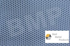 304 Stainless Steel Perforated Sheet .040" x 12" x 18" - 1/8 HOLES 0600101