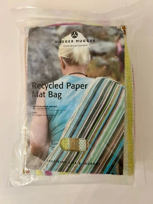 Bolsa de Estera de Yoga Hugger Mugger Color Berry ECO Papel Reciclado B002PAYRZ2 NUEVO Foto 1 de 4