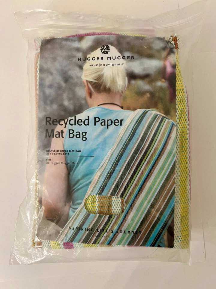 Saco de tapete de ioga Hugger Mugger cor baga papel reciclado ECO B002PAYRZ2 NOVO - Imagem 1 de 4