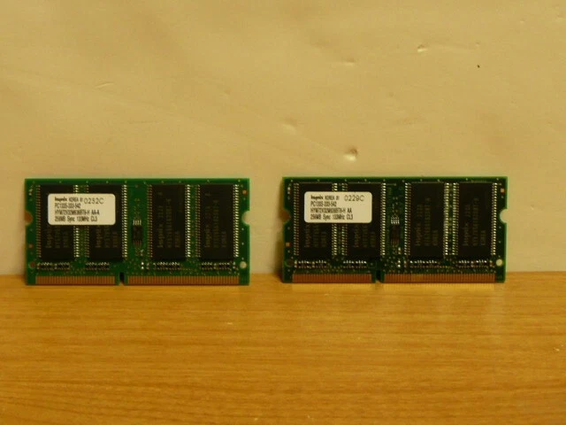 Lynix 512MB (256MBx2) 144 Pin PC133 133Mhz SODIMM DDR RAM - Image 1 of 1