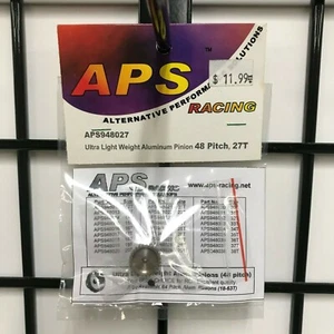APS Racing Ultra Light weight Aluminum Pinion 48 Pitch 27T APS948027 - Bild 1 von 1