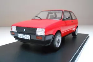COCHE 1/24 SEAT IBIZA METAL 1:24 1984 4 MODEL CAR MINIATURE alfreedom SALVAT - Imagen 1 de 2
