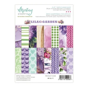 Mintay Papers 6x8 Add-on Paper Pack 240gsm 24 Sheets Lilac Garden - Picture 1 of 1