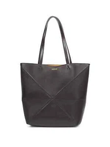 Authentic LOEWE Puzzle Shiny Leather Tote - Picture 1 of 4