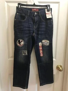 NEW Arizona Jeans Boys Flex Denim Straight Blue Jeans Reg. $44 MP02 - Picture 1 of 9