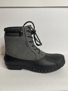 Nautica Herren Winterstiefel Channing/anthrazit/schwarz Größe 10 kaltes Wetter - Bild 1 von 10