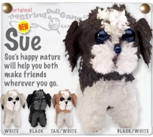 Kamibashi Sue shih tzu perro cachorro la muñeca de cuerda original pandilla llavero clip - Imagen 1 de 1