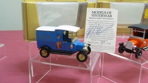 Matchbox Yesteryear - Y12 1912 Ford Model T Code 2 Hoover in Blue - VERY RARE - Picture 1 of 24