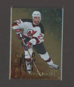 1998-99 Be A Player Autographs Gold #232 Scott Niedermayer