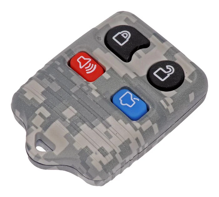 New Dorman Key-Fob Repair Kit Gray Digital Camo / 7110023 02 SEE LISTED VEHICLES - Image 1 of 1