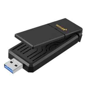 USB Dual Band 1800Mbps WiFi 6 Adapter 2.4G/5G PC USB3.0 Network card dongle - Picture 1 of 5