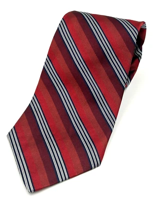 Corbata larga Paul Fredrick 100 % seda italiana a medida EE. UU. 3,5 W 63 L Foto 1 de 4