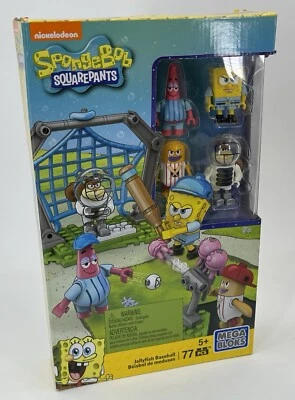 Bob Esponja Pantalones Cuadrados Mega Bloks Medusas Juego de Construcción de Béisbol #2 Vendedor de EE. UU. Foto 1 de 4
