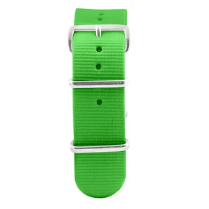 Ballistic Nylon SS Military Solid Replacement Watch Strap / Band - Picture 1 of 24