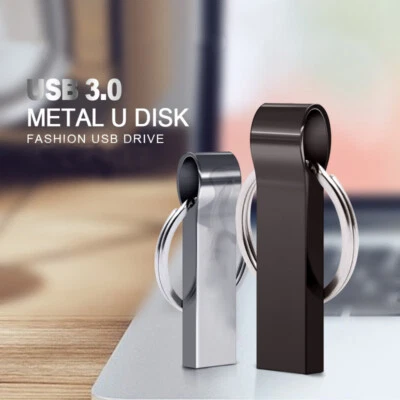 64/128 GB 1/2 TB Mini Metall USB 3.0 Flash Drive Speicherstick wasserdicht Posten - Bild 1 von 4