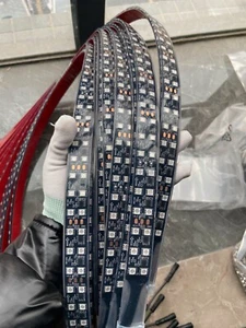 8PCS 3FT 0.9Meters Chasing Double Row LED Strip Lights For Slingshot APP Remote - Picture 1 of 18