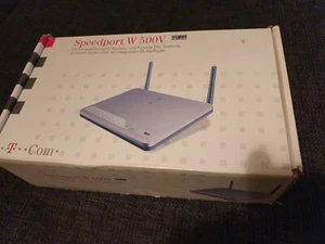 ▪ ▪ ▪T▪ ▪ ▪ Com ▪ Speedport W 500V - ADSL2 + WLAN-Router - Bild 1 von 2