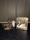 Avon Vintage Perfume Eau De Cologne 30ml Glass ROSES ROSES Royal Swan Bottle