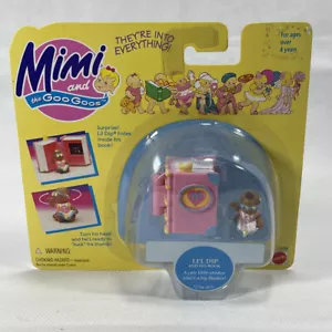 Vintage 1995 Mattel MIMI & GOO GOOS LIL DIP & HIS BOOK Pocket Mini DOLL SET NEW - Picture 1 of 6