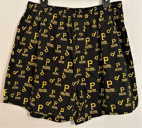 Pittsburgh Pirates XL MLB Baseball Drawstring Swimwear/Shorts Cover