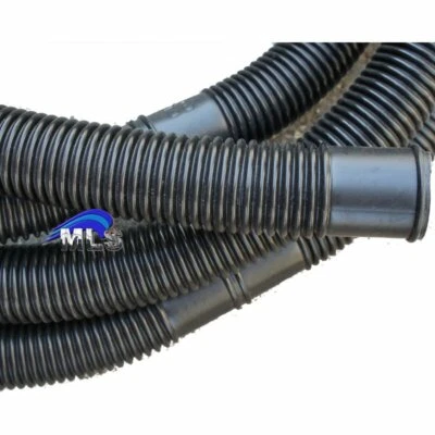 MLS GERMANY Solarschlauch 38 mm schwarz für Solarheizung / Absorber Poolheizung Poolschlauch