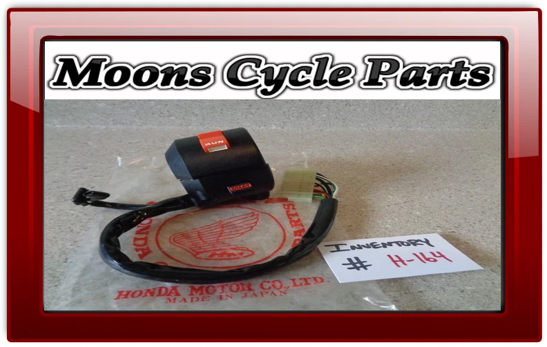 Nuevo interruptor de arranque/parada Honda VTR-250 1988 1989 Interceptor # 35130-KV0-671 Foto 1 de 4