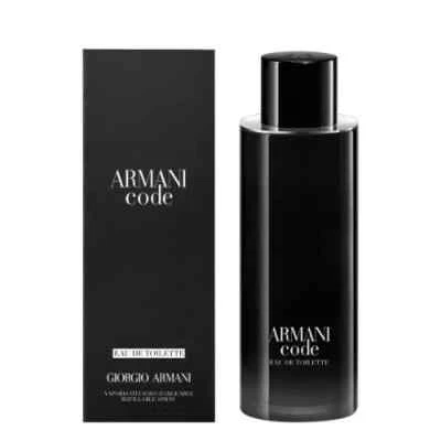 ARMANI CODE 200ML EDT REFILLABLE SPRAY BRANDNEU & VERSIEGELT *NEUE VERPACKUNG* - Bild 1 von 3