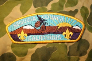 BSA Boy Scout Sequoia Council California Shoulder color Patch - Picture 1 of 2