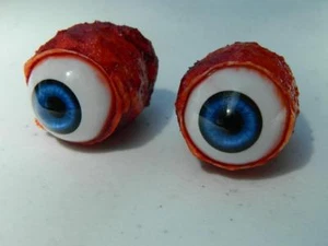 Par de poppers de ojos realistas de utilería de Halloween para calavera, máscaras - FB02 - Imagen 1 de 1