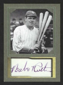 BABE RUTH - YANKEES - D. GORDON ACEO PROMO TRADING CARD - MINT CONDITION - Picture 1 of 2