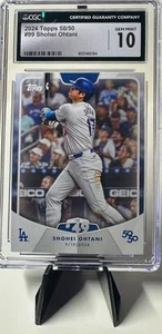 2024 Topps 50/50 Shohei Ohtani Kanji SSP HR 49 #99 Los Angelas Dodgers - Picture 1 of 2