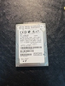“320GB 2.5” SATA Hard Drive Hitachi HTS543232A7A384 7200RPM Lenovo 45N7254” - Picture 1 of 2