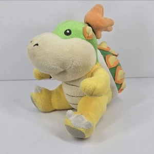 Baby Bowser Jr. Koopa Super Mario bros Sanei Plush doll Nintendo Dragon 7" - Picture 1 of 6