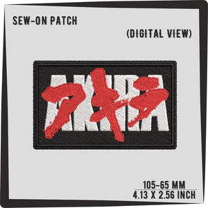 Akira patch embroidered TETSUO Shima cosplay kusaka logo symbol anime - Picture 1 of 1